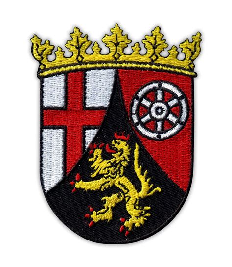 Rheinland Pfalz Wappen Aufnäher