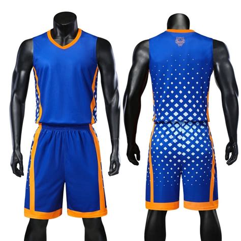 Personality Reversible Men Basketball Jerseys Sets Team Uniforms Sports