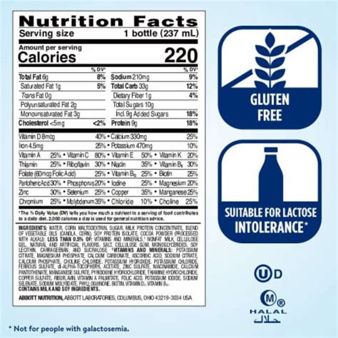 Ensure Original Milk Chocolate Nutrition Shake Bottles Fl Oz