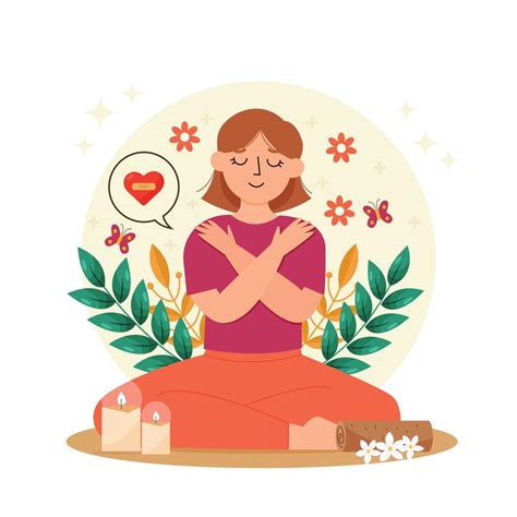 Self Care For Mental Health Vector Art At Vecteezy