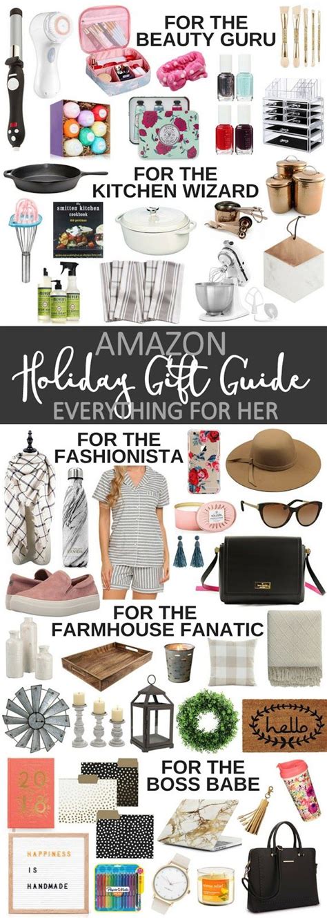 When it's a few days before christmas and you realize you forgot to get a good gift for someone special is one. Amazon Holiday Gift Guide: For Her | Amazon christmas ...