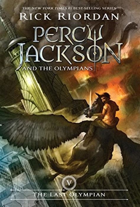 Percy Jackson And The Olympians Book Five The Last Olympian By Rick