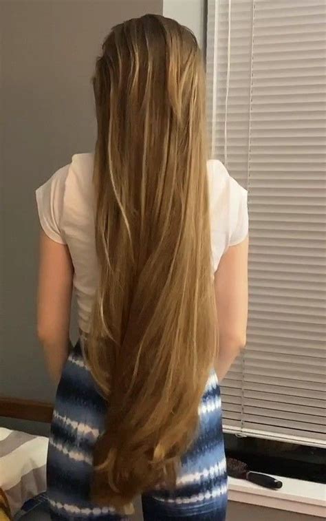video perfect blonde healthy hair play realrapunzels long hair styles playing with hair