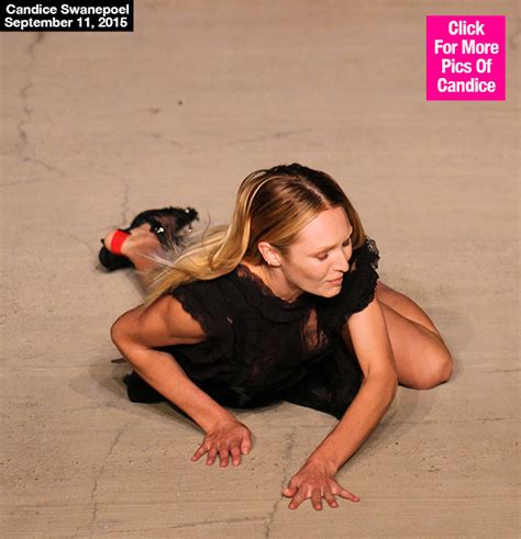 Pics Candice Swanepoel Falls At Nyfw Watch Model Trip During