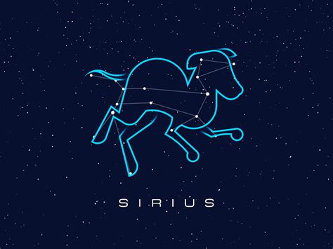 Constellations Sirius By Csaba Gyulai On Dribbble