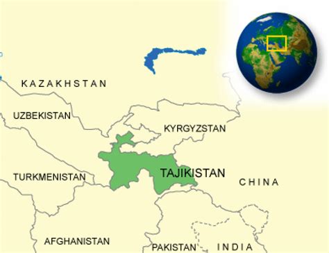 Tadschikistan Wetterkarte