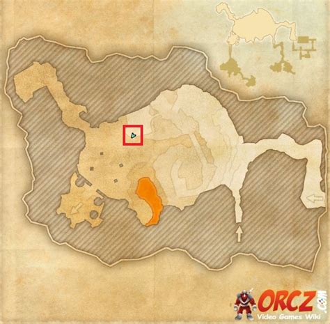 Eso Morrowind Vvardenfell Skyshard Map Forgotten Wastes