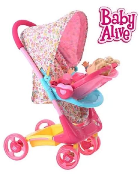 Nice Baby Alive Doll Travel System Stroller And Carrier New In Box