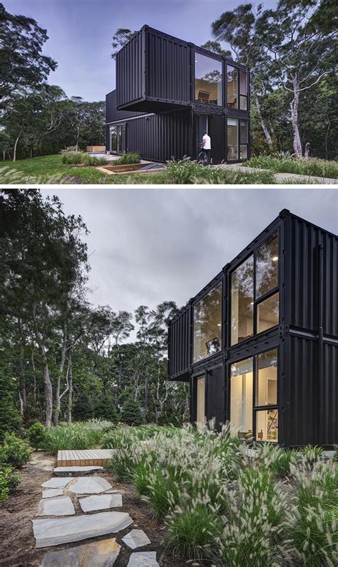 This House Made From Shipping Containers Was Designed For
