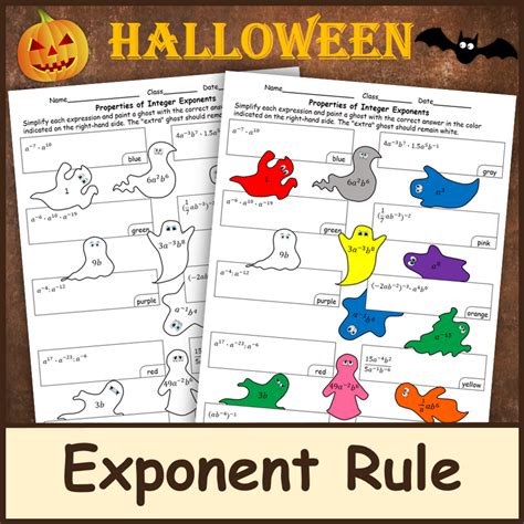 Halloween Exponent Rule