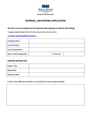 write  job application form