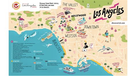 West Coast Usa Tourist Attractions Map Best Tourist Places In The World