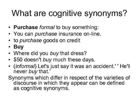 Purchased Synonym