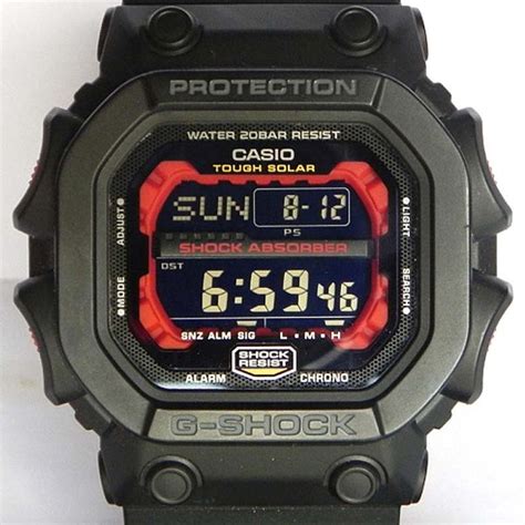 Casio G Shock Absorber Tough Solar Mud Resistant Watch Gx56 1a Watchain