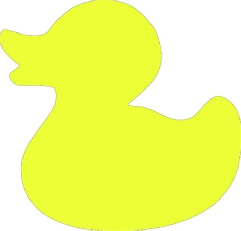 Rubber Duck Unfinished Cutout Wooden Shape Paintable Mdf Diy Craft