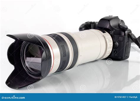 Professional Digital Photo Camera Royalty Free Stock Photography