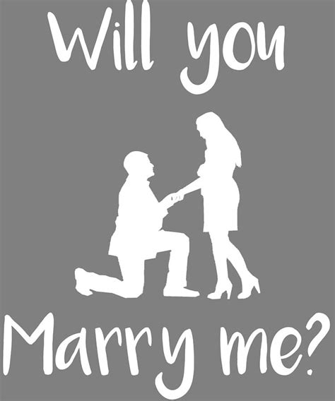 Marriage Proposal Will You Marry Me Digital Art By Stacy Mccafferty