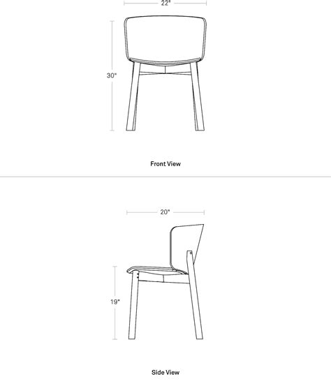 Chair Dimensions | Another Home Image Ideas