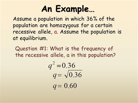 Aa = 0.25, aa = 0.50, and aa = 0.25. Hardy Weinberg Equilibrium Pogil Answer Key ≥ COMAGS ...