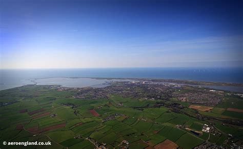Aeroengland Aerial Photograph Of Barrow In Furness Cumbria England Uk
