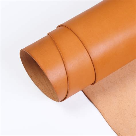 WUTA 3 Square Feet Irregular Colored Vegetable Tanned Cowhide Leather