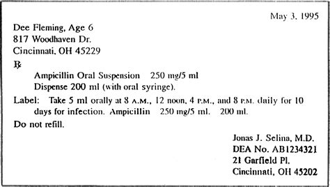 He is not authorized to prescribe the medication. 2. Drug names, drug compendia. Prescription writing ...