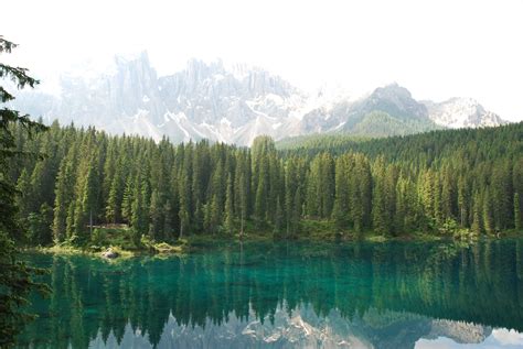 Lago Di Carezza Natural Landmarks Travel Landmarks