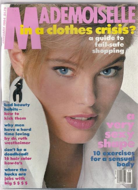 January 1984 Cover With Eighteen Year Old Renee Simonsen Fashion