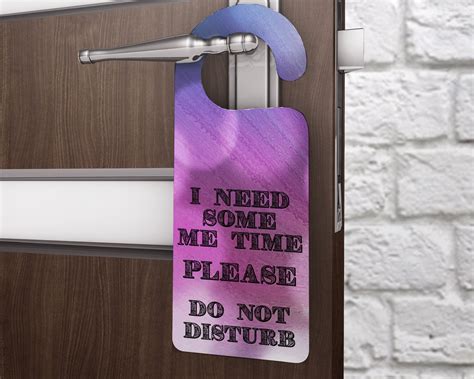 Funny Door Hanger Sign Do Not Disturb College Dorm Knob Etsy