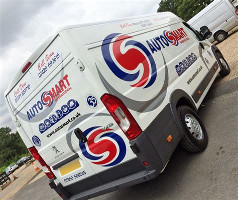 Van Signwriting By Xtreme Signs For Autosmart In Three Colours Of Vinyl