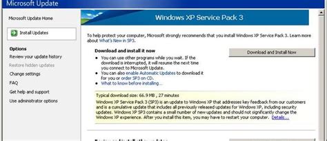 Microsoft Windows Xp Service Pack 3 Recension Ninja Teknik