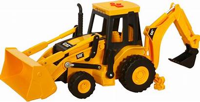 Cat Toy Backhoe Job Machine Site State