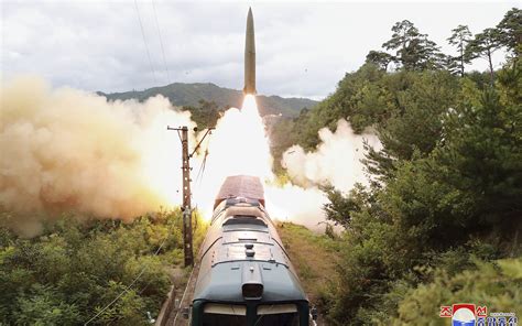 North Korea Says It Successfully Launched Ballistic Missiles From Train