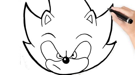 Como Dibujar A Sonic Paso A Paso How To Draw Sonic Step By Step