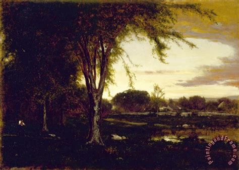 George Inness Landscape 2 Painting Landscape 2 Print For Sale