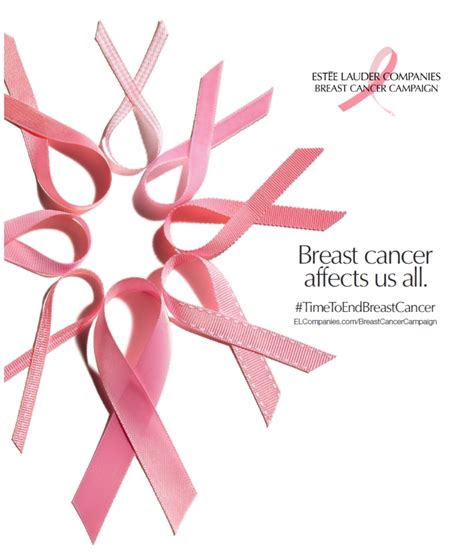 Oktober Borstkanker Awareness Maand Time To End Breast Cancer Plus