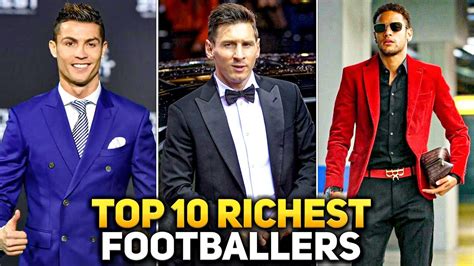 Top 10 Richest Football Players Youtube