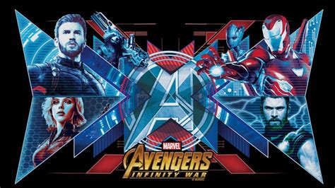 Marvel Revela 32 Pósters Oficiales De Avengers Infinity War Infinity