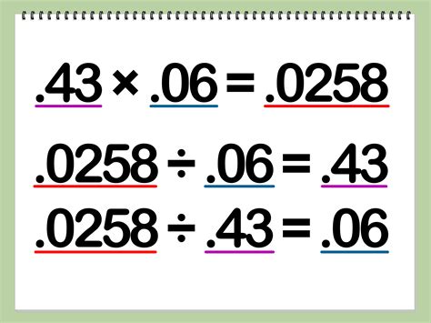 Multiplying decimals is very important when we talk about the grouping of items. How to Multiply Decimals: 6 Steps (with Pictures) - wikiHow