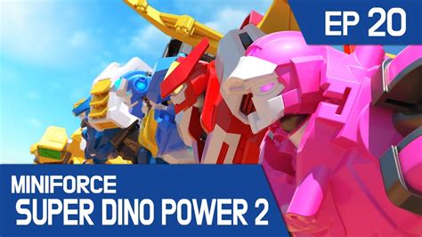 Kidspang Miniforce Super Dino Power2 Ep20 Super Bots To The Rescue