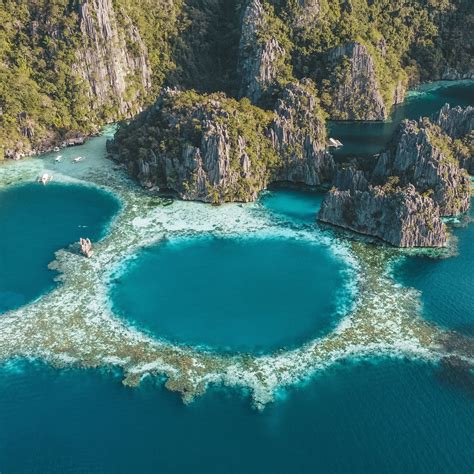 Twin Lagoon Coron Philippines Drone Photography