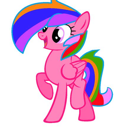 Hi There Mlp Rainbow Rose By Rainbow15278 On Deviantart