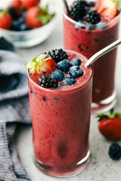 Mixed Berry Smoothie Yummy Recipe