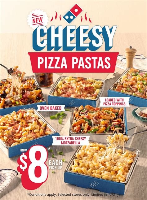 News Dominos Cheesy Pizza Pastas Selected Stores Frugal Feeds