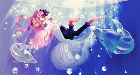 Anime Underwater Hd Wallpaper By ぺい