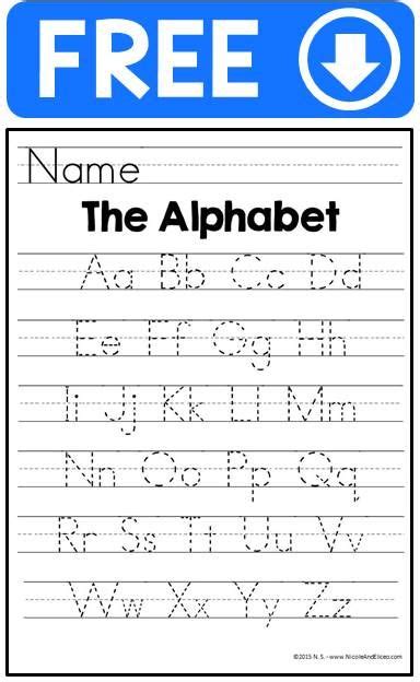 handwriting practice sheets alphabet tracing handwriting practice