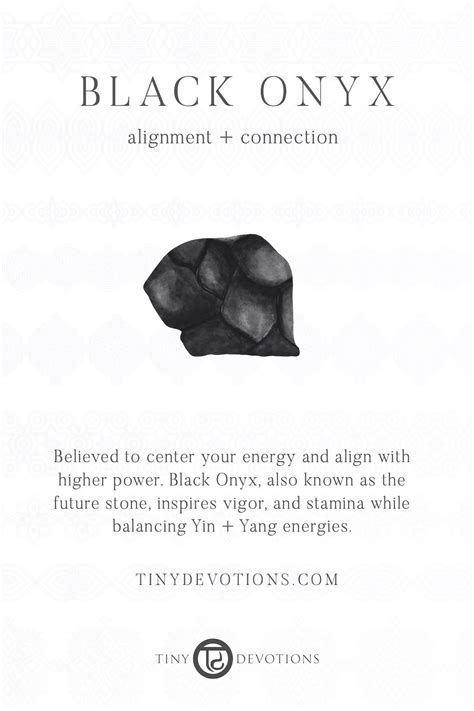 Black Onyx Healing Properties Meditation Crystals Spiritual Crystals