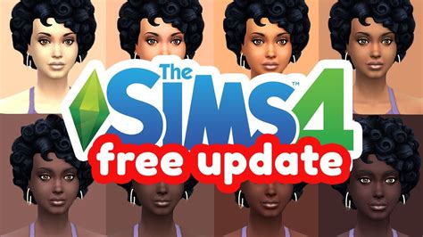 More Skin Tonesdiversity Free The Sims 4 Update Doovi