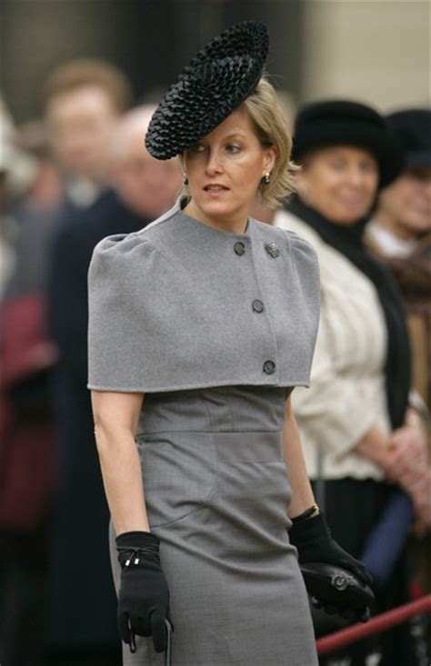Sophie, countess of wessex shows off her spring style. Sophie Countess of Wessex Cropped Jacket - Sophie Countess of Wessex Clothes Looks - StyleBistro
