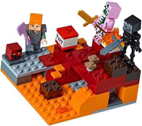 Lego Minecraft 21139 El Combate En El Infierno 299